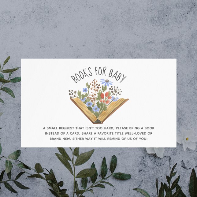 Cartão De Lugar Gabinete de Solicitação de Livro de Chás de fralda (Criador carregado)