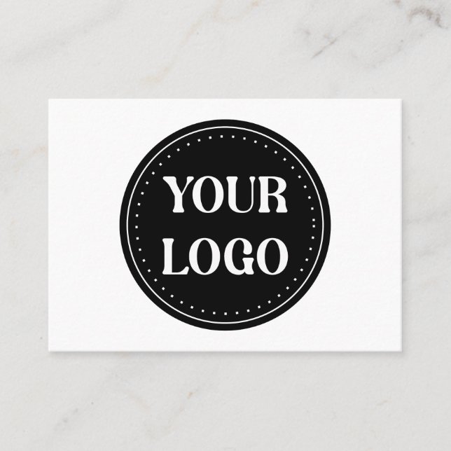 Cartão De Lugar Inteligente, contemporâneo, polido e personalizáve (Frente)