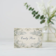 Jantar no Lodge de Sage Green Toile Deer Woodland