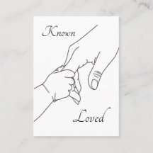 Known & Loved – Psalm 139 Pro-Life Prayer Card