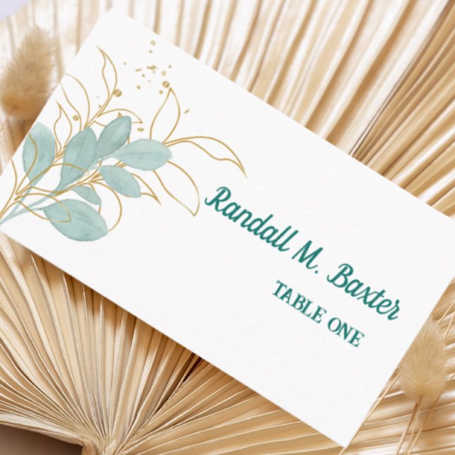 Cartão De Lugar Modelo da placa de localização mínima da escolta (Criador carregado)