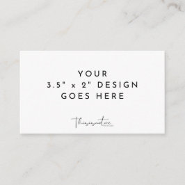 Cartão De Lugar modelo de 3,5 x 2 pol