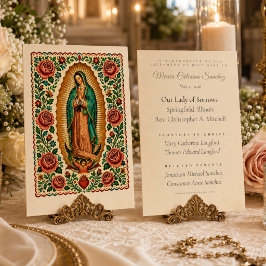 Cartão De Lugar Nossa Senhora de Guadalupe Arte Popular Recordação