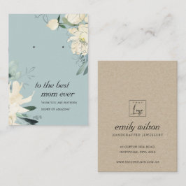 CARTÃO DE LUGAR PLACA DE EXIBIÇÃO DE MANUTENÇÃO DO MOME FLORAL BRA