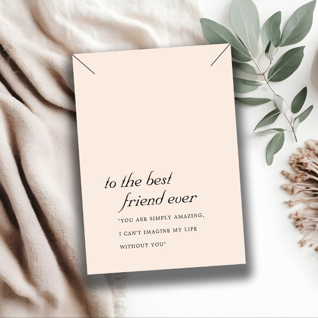 CARTÃO DE LUGAR PLACA DE EXIBIÇÃO DO AMIGO DE PINCO BRUTO NECKLACE (Criador carregado)