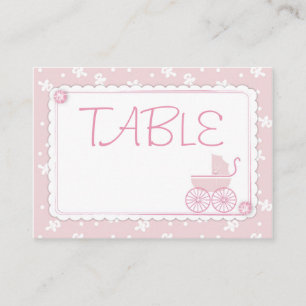 Cartão De Lugar Placa de Mesa Simples Doce Mini
