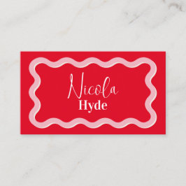 Cartão de Lugar Plano