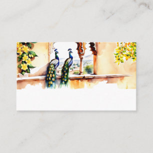 Cartão De Lugar Receptáculo do Palácio Jaipur do casamento indiano