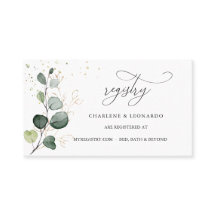 Registro Casual Eucalyptus Dourado Floral