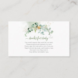 Cartão De Lugar Solicitação de Livro PixDezines Aquarela Encl Euca