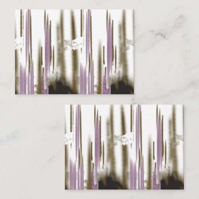 Cartão De Lugar Um lago pristino aninhado entre as montanhas com c (Frente/Verso)