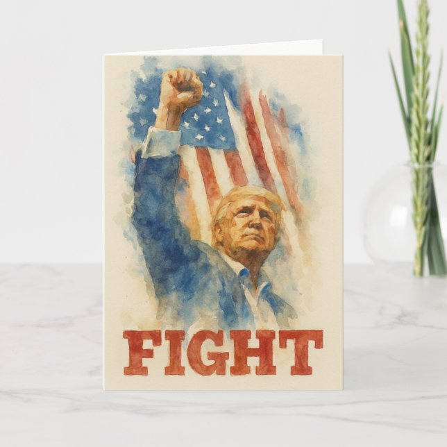 Cartão de Luta Trump (Frente)