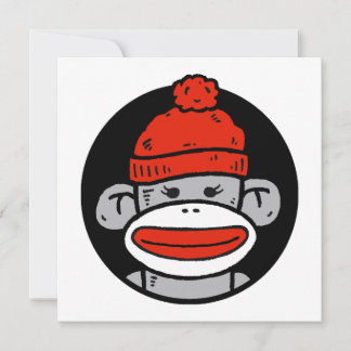 Cartão de Macaco/Convite