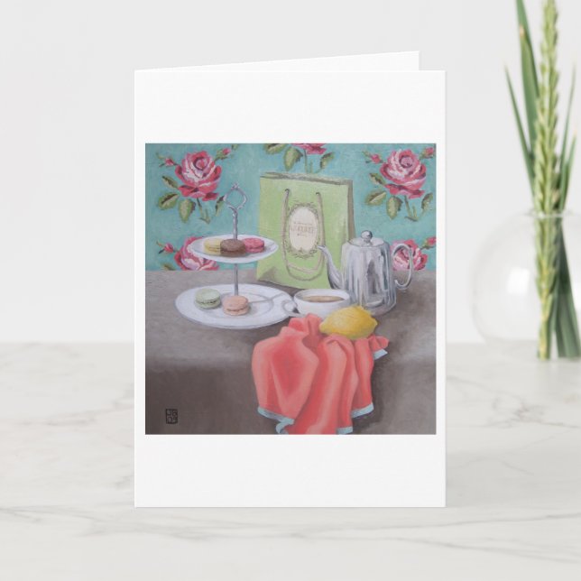 Cartão 'De Macarons avec Matisse' Art Card (Frente)