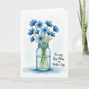 Cartão de Mães Aquarela Bloom