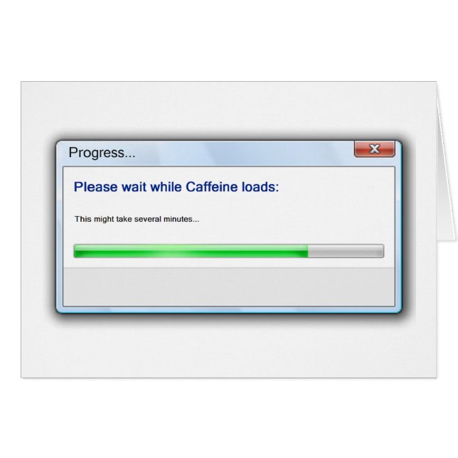 Cartão de manhã (Frente Horizontal)