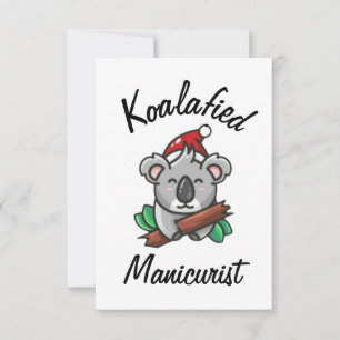 Cartão de Manicure Koalafied