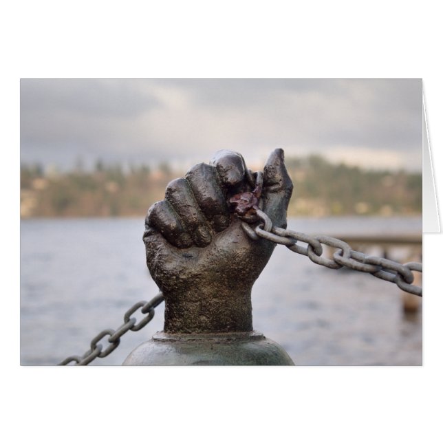 Cartão de mão (Frente Horizontal)