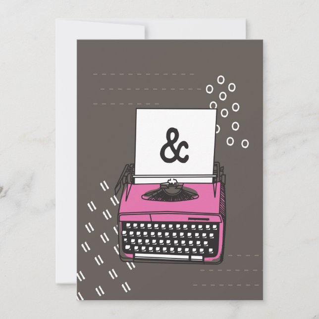 Cartão de Máquina de Digitalização Vintage - Amper (Frente)