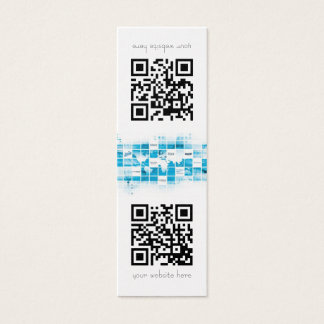 Cartão de marketing fino complicado