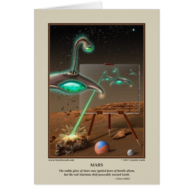 Cartão de Marte (Frente)