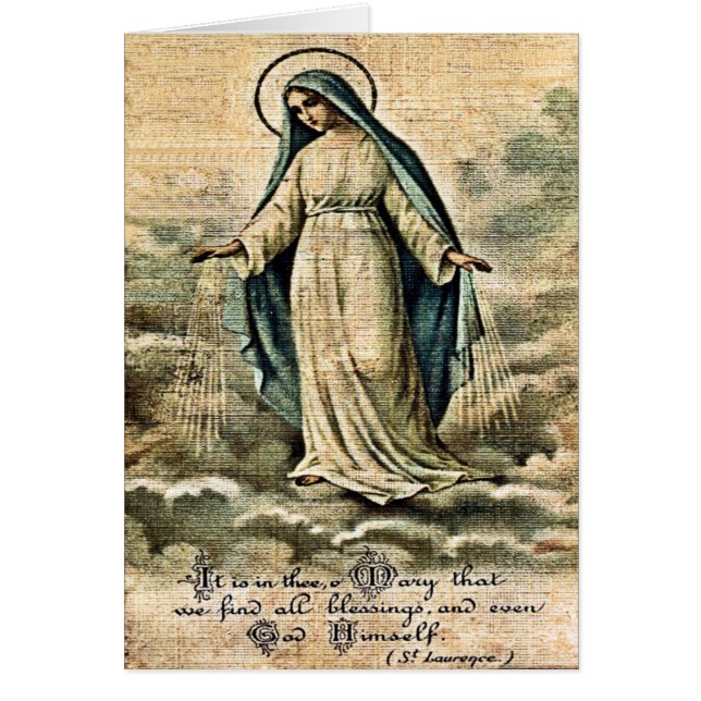Cartão de Mary (Frente)
