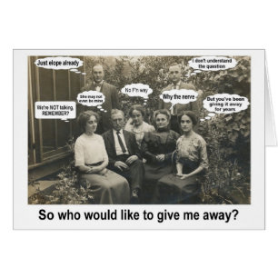 Cartão Dê-me afastado? - ENGRAÇADO