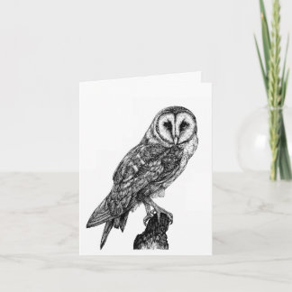 Cartão de Medicina da Coruja