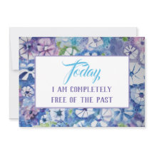 Cartão de Meditação de Afirmação de Oração de Sere