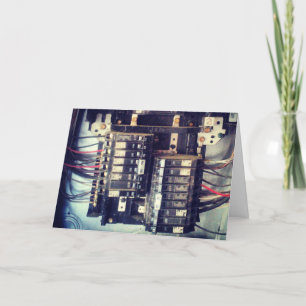 Cartão de Melhoras "Caixa Elétrica"