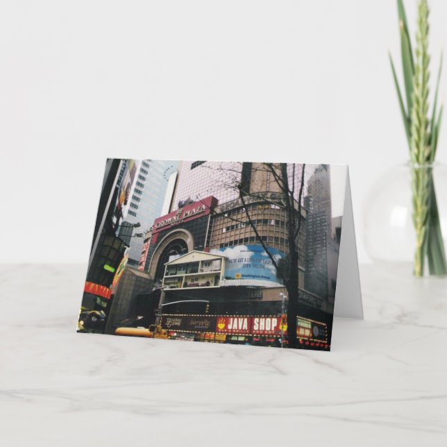 Cartão de Melhoras "Crowne Plaza Hotel" (Frente)