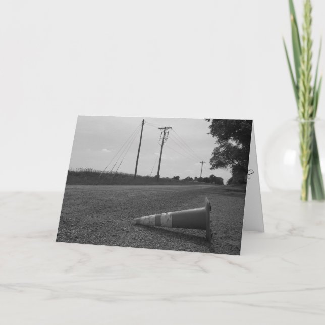 Cartão de Melhoras "Mal Trabalhando" (Frente)