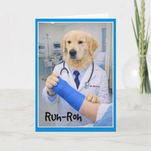 Cartão de Melhoras Run-Roh Acidente CB-1