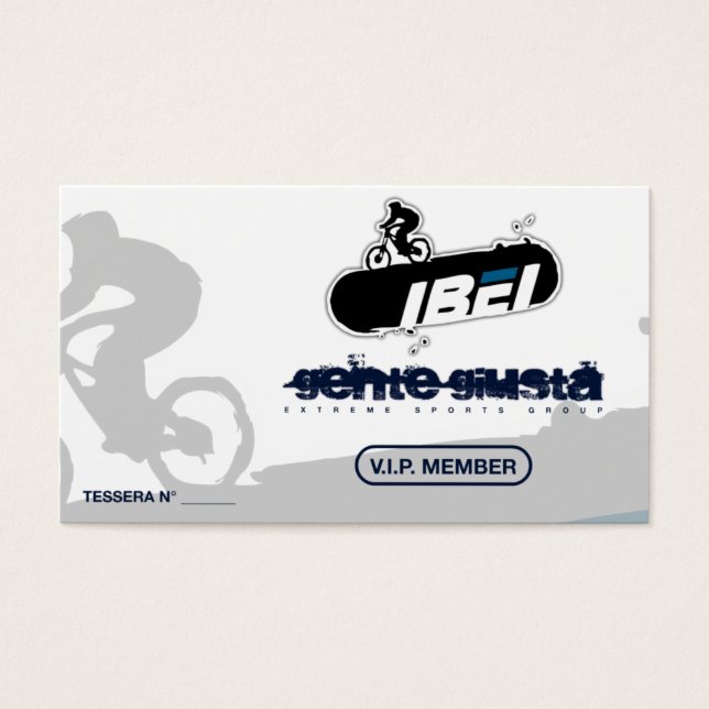 Cartão de Membro IBEI (Frente)