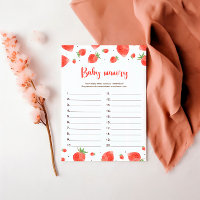 Cartão de Memória para Bebês, Chá de fraldas Berry