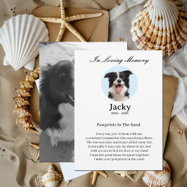 Cartão de Memória Personalizado para Animais de Es