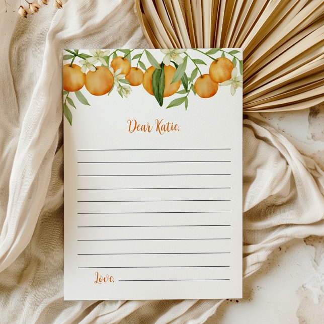 Cartão de Mensagem Cutil Citrus Birthday Time Caps (Criador carregado)