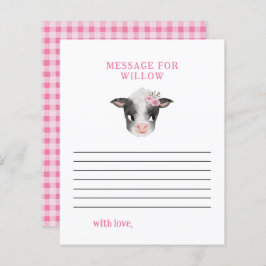 Cartão de Mensagem da Cápsula de Aniversário com V