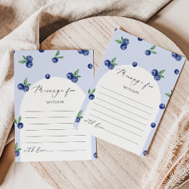 Cartão de mensagem da primeira vez da cápsula de m