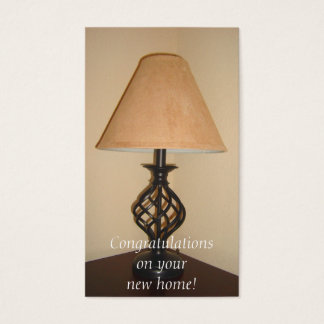 Cartão de Mensagem de Aquecimento da Casa