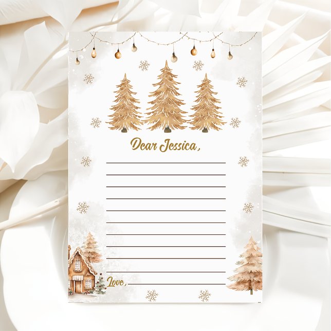 Cartão de Mensagem de Nota de Cápsula de Árvore de (Criador carregado)