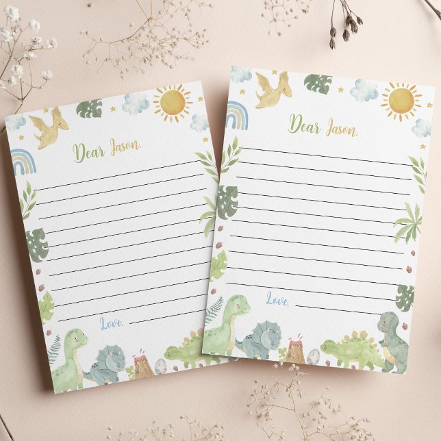 Cartão de Mensagem de Nota de Cápsula de Três Rex (Criador carregado)