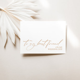 Cartão De Mensagem "Para Meu Melhor Amigo No Meu D