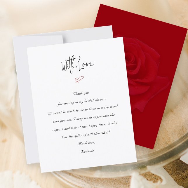 Cartão de Mensagem Simples de Chá de panela Cardía (Criador carregado)