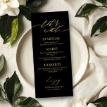 Cartão De Menu De Casamento De Script Chic Eat De<br><div class="desc">Um simples cartão de casamento de caligrafia. Eu ofereço um serviço de personalização gratuito,  se você tiver perguntas ou solicitações especiais,  por favor,  sinta-se à vontade para me contactar.</div>