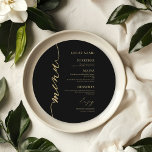 Cartão De Menu De Casamento Redondo De Script De r<br><div class="desc">Um simples cartão de casamento de caligrafia com nome de convidado. NOTA: personalize este modelo um por um (adicionando o nome de convidado ) e adicione cada cartão de menu separadamente ao seu carrinho. PERSONALIZAÇÃO: se você precisa personalizar o design, entre em contato comigo via bate-papo; se você precisar de...</div>