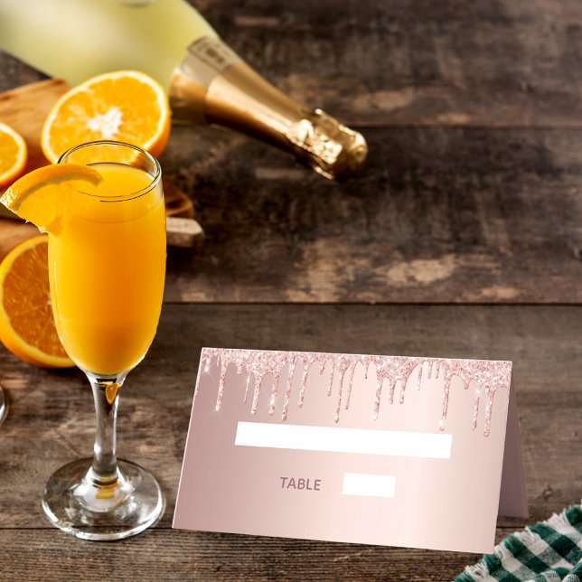 Cartão De Mesa 90 festa de aniversário pingos de brilho dourado r (Criador carregado)