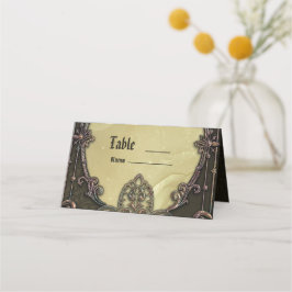 Cartão De Mesa A armação ostenta um design opulente