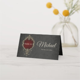 Cartão De Mesa A beleza e a riqueza do amor