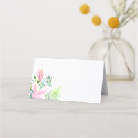 Aquarela Magnolia Flor em Mesa Rosa